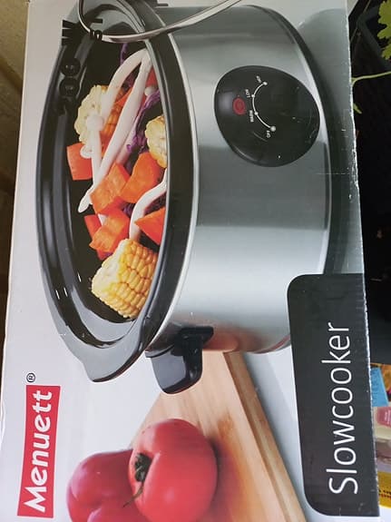 Menuett slowcooker med keramikgryta