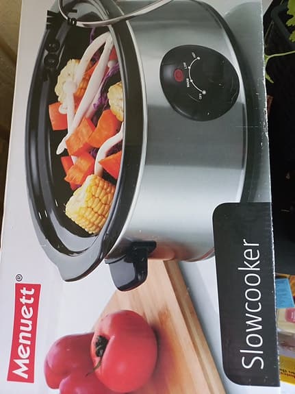 Menuett slowcooker med keramikgryta