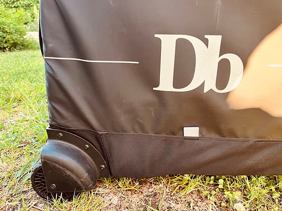 Db cykelresväska svart