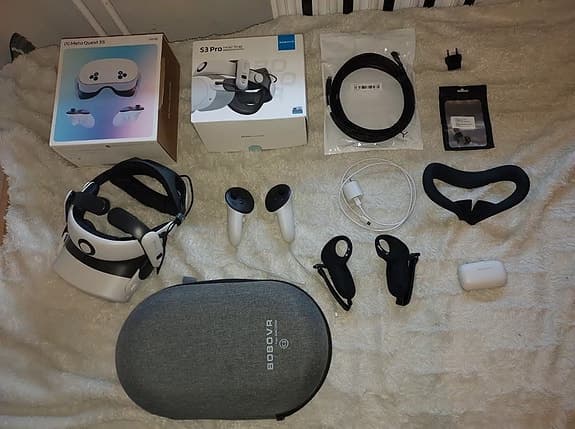 VR-Headset Meta Quest 3s 128GB-paket