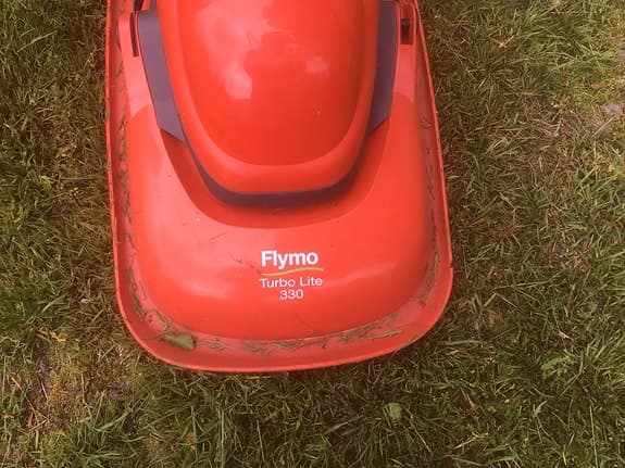 Flymo Turbo Lite 330 gräsklippare orange elektrisk