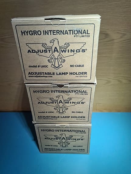 Odlingsutrustning, hydroponik, växtnäring, växtlampor, etc.