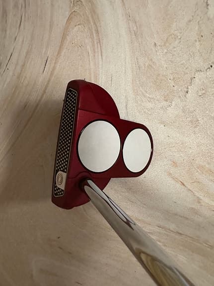 Odyssey O-Works 2-Ball putter med SuperStroke-grepp