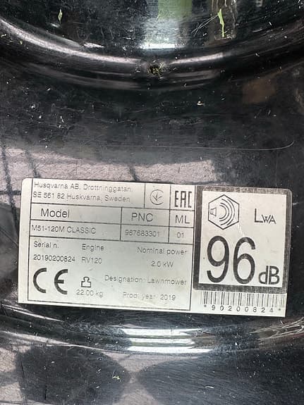 McCulloch M51-120 Classic bensindriven gräsklippare