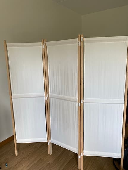 Skärmvägg/ rumsavdelare