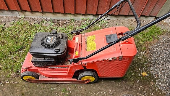 gräsklippare utan drivning