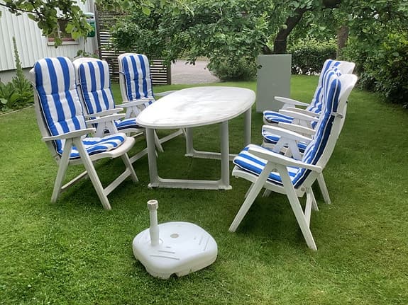 Trädgårdsgrupp med plats för många, nästan helt gratis!
