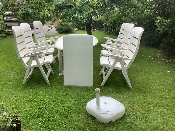Trädgårdsgrupp med plats för många, nästan helt gratis!