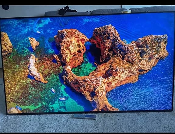 Samsung 55 smart 8K UHD wifi bluetooth ladda nya appar