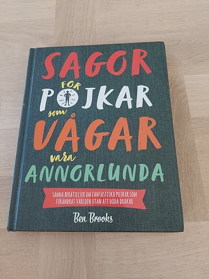 Sagor för pojkar som vågar vara annorlunda – Ben Brooks bok
