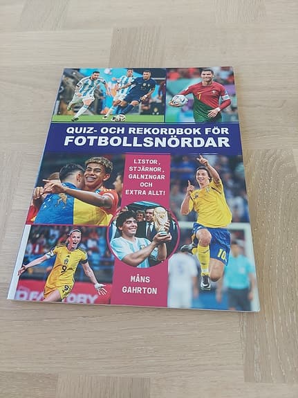 Quiz- och rekordbok för fotbollsnördar bok