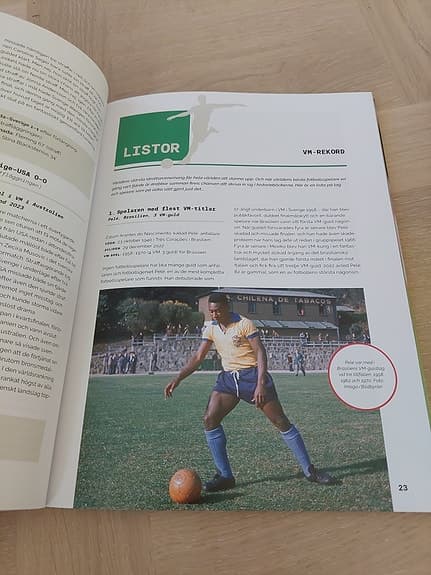 Quiz- och rekordbok för fotbollsnördar bok