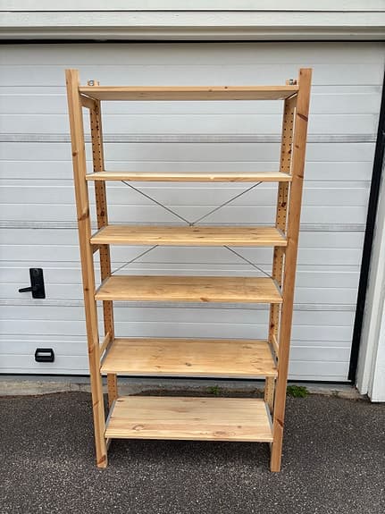 Förrådshylla IKEA Ivar