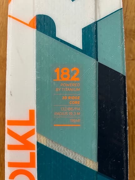 Völkl RTM 86 182 cm med Marker-bindningar - allmountain/pistskidor