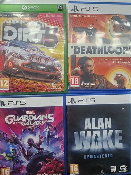 Xboxs och ps5 spel