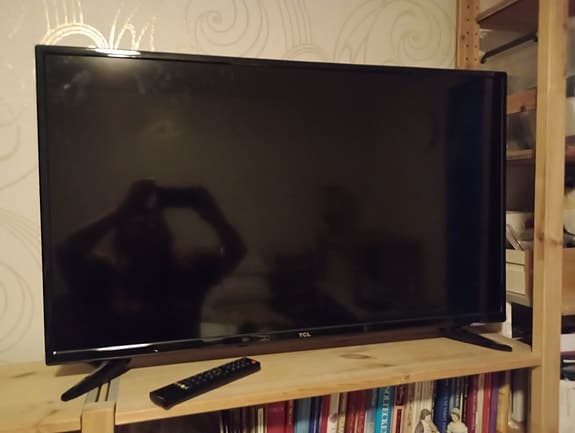 40 tums Platt TV