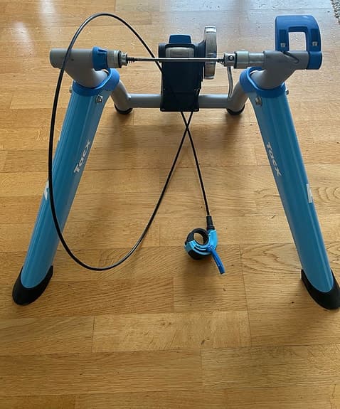 Tacx blå cykeltrainer