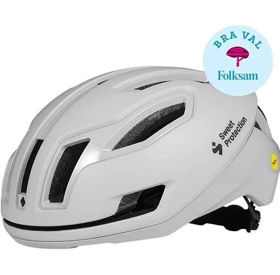 Cykelhjälm Sweet Protection Falconer 2Vi Mips Helmet Bronco White storlek S/M
