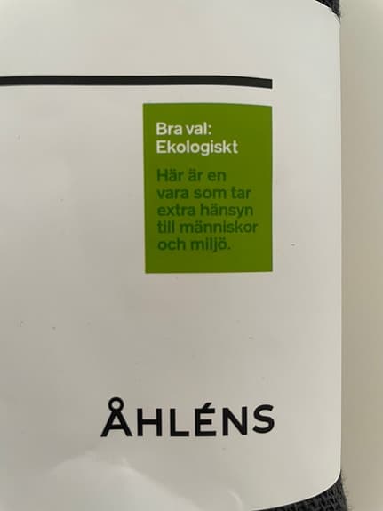 Två gardin-längder från Åhléns Home gardin 110x240 cm mörkgrå ekologisk bomull