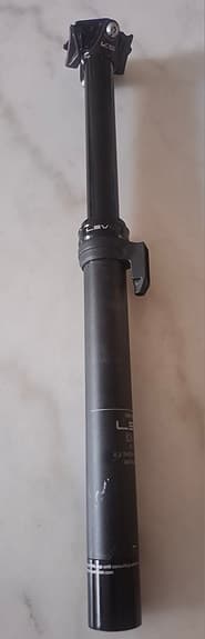 KS Lev DX dropperpost 31,6 mm svart