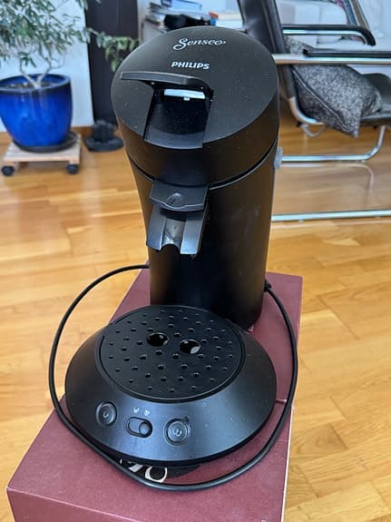 Philips Senseo Original Plus kaffemaskin svart