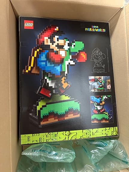 Oöppnad - LEGO 71438 Super Mario Mario & Yoshi byggset