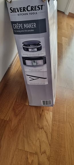 SilverCrest Crêpe Maker pannkaksjärn