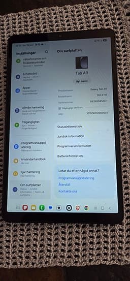Samsung Tab 9