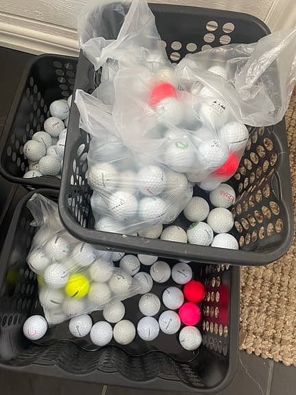Golfbollar från 5kr/st