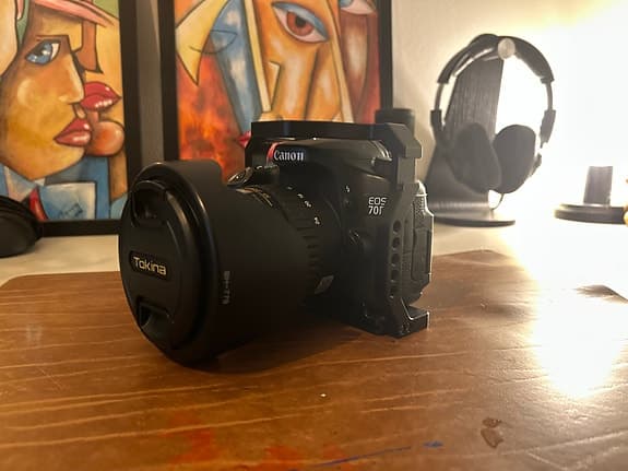 Canon EOS 70D + tre objektiv