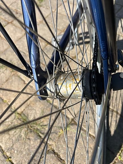 Monark herrcykel stadscykel 28" ram L
