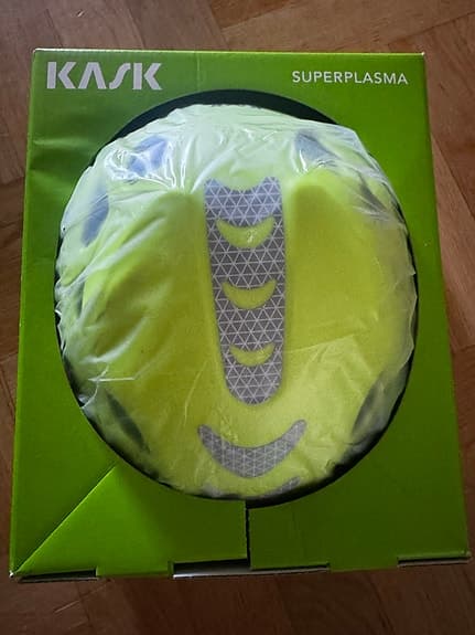Kask Superplasma AQ HI-VIZ hjälm gul