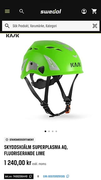 Kask Superplasma AQ HI-VIZ hjälm gul