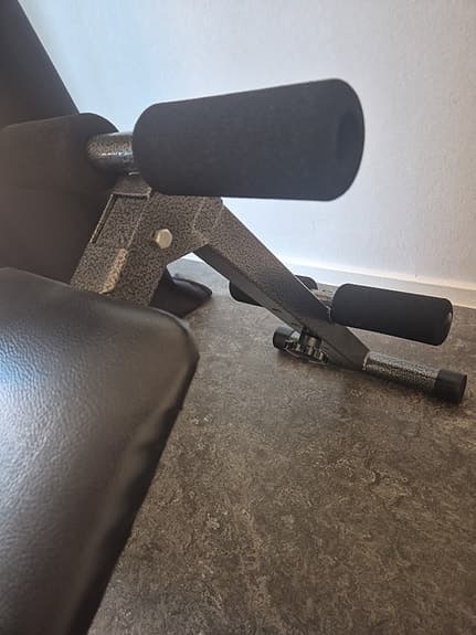 magbänk träningsbänk svart