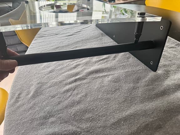 Quadraspire vägghylla för vinylspelare