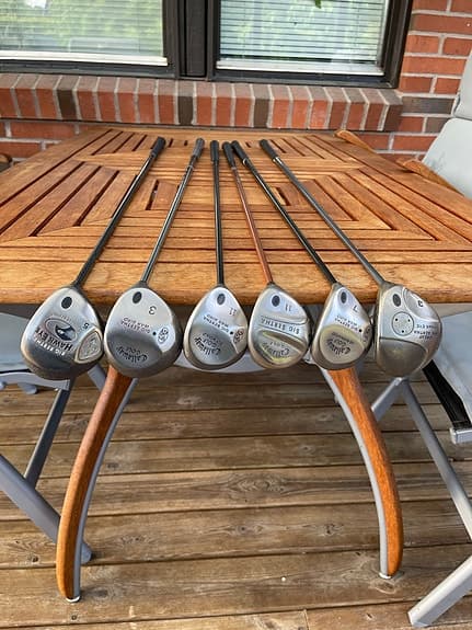 Golfklubbor fairwaywood callaway 6 st