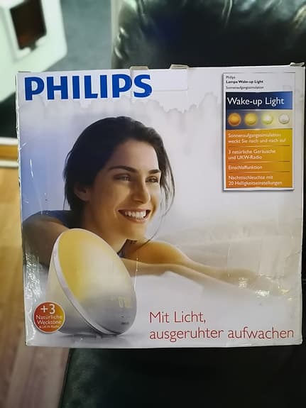 Philips Wake-up Light helt ny.