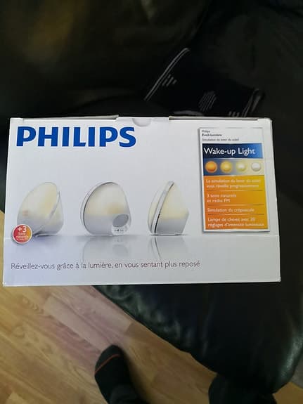 Philips Wake-up Light helt ny.