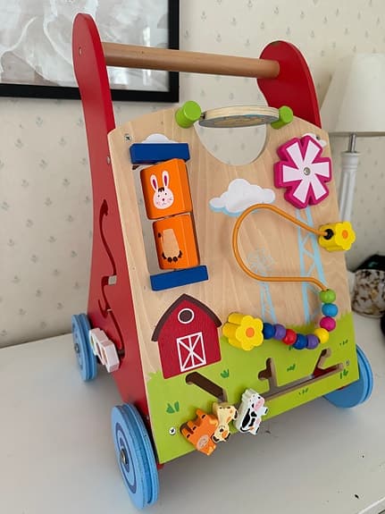 Lära gå vagn/aktivitets vagn
