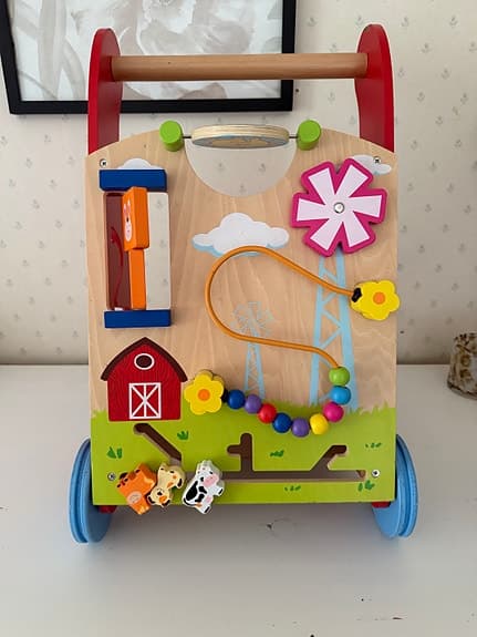 Lära gå vagn/aktivitets vagn