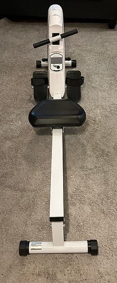 Trekkrunner roddmaskin vit/svart
