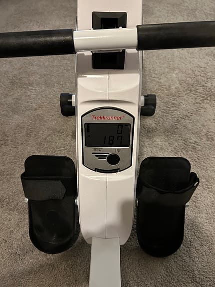 Trekkrunner roddmaskin vit/svart
