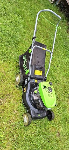 Garden DG350 gräsklippare bensin grön