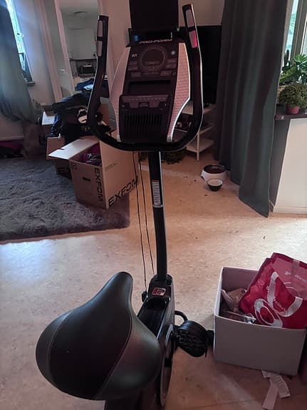 ProForm motionscykel svart