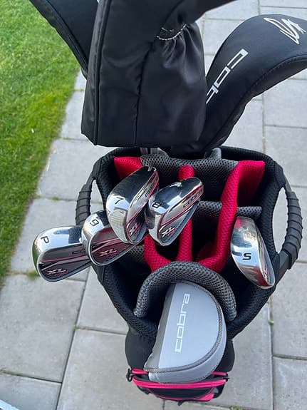 Cobra XL speed lady golfklubbor med bag