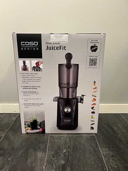 Caso Design JuiceFit Slow Juicer – Helt ny i oöppnad kartong