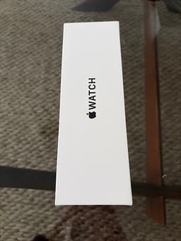 Apple watch se gen 3 40mm white