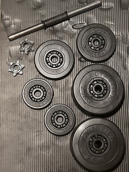 Gymstick Justerbara hantlar Set 2x15 kg