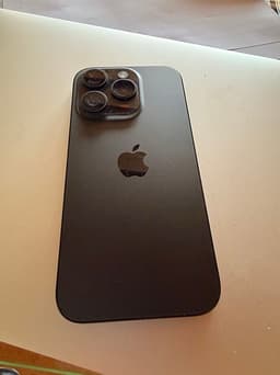 Apple iPhone 15 Pro mobil 128 GB svart
