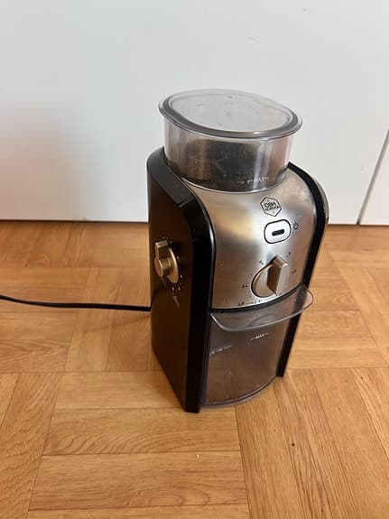 OBH Nordica kaffekvarn svart/silver